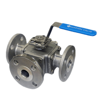 3L/T 2100F -F Series Class 150 Full Port 3-Way Flanged Ball Valve